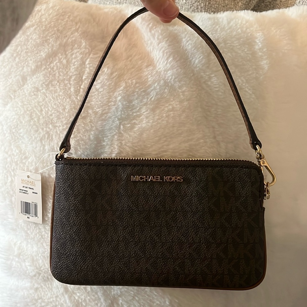 Michael Kors wristlet wallet